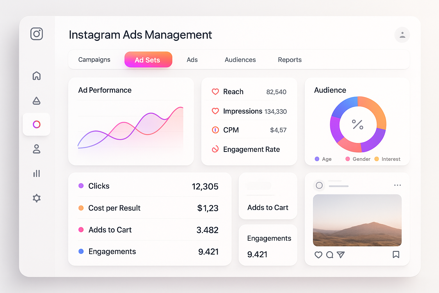 Instagram Ads Management